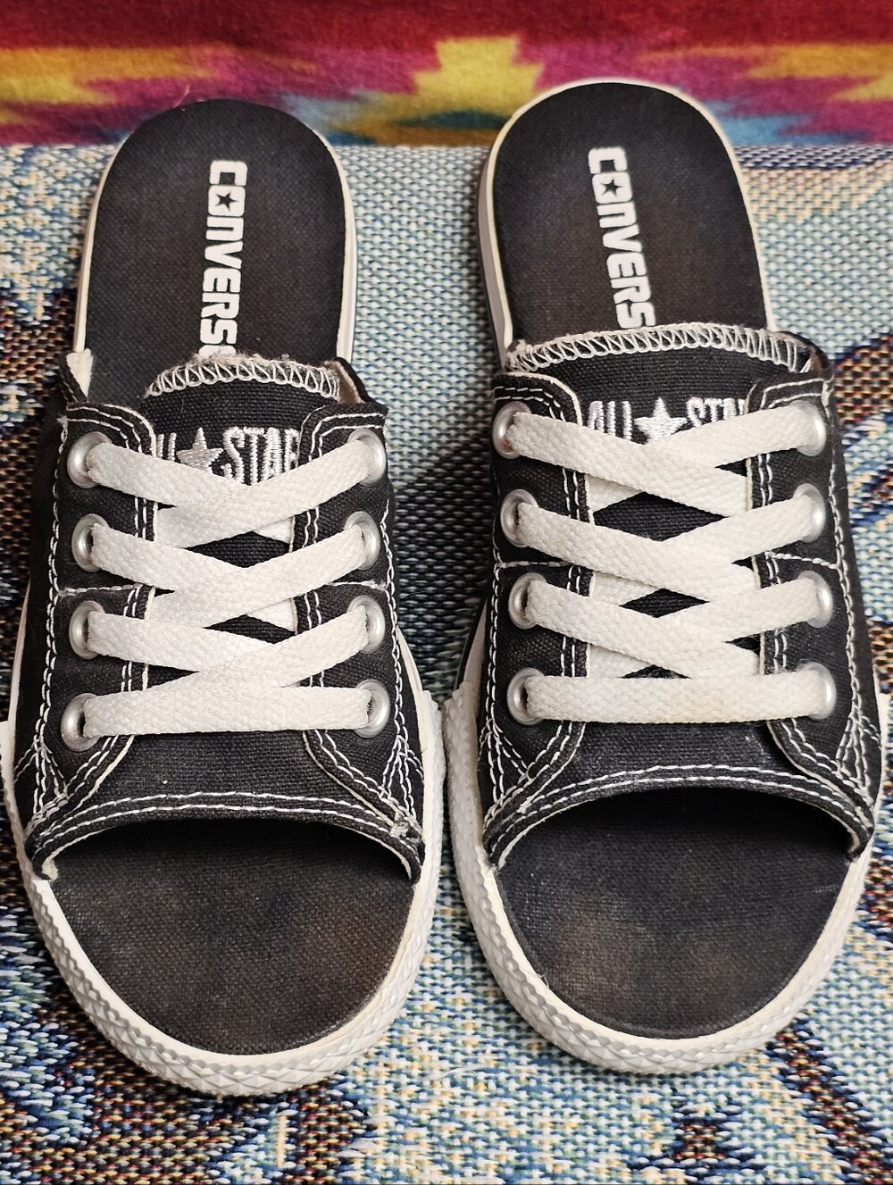 Converse All Star Women's Size 5.5 US Faux Lace Sandals / Slides 537032C
